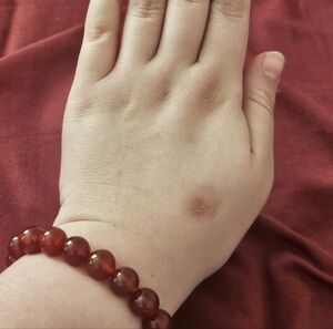 Red Beaded Bracelet